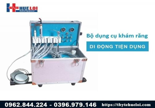 Bộ dụng cụ nha khoa di động B024