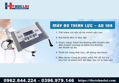 Máy đo thính lực AD104