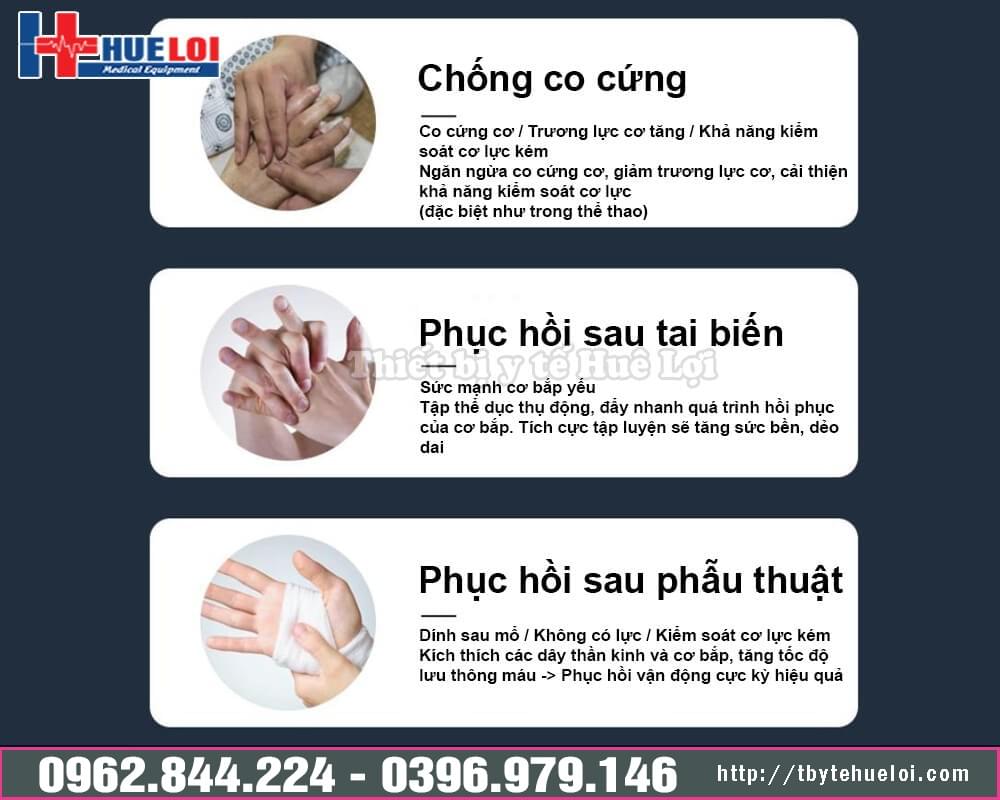 công dụng của găng tay PHCN