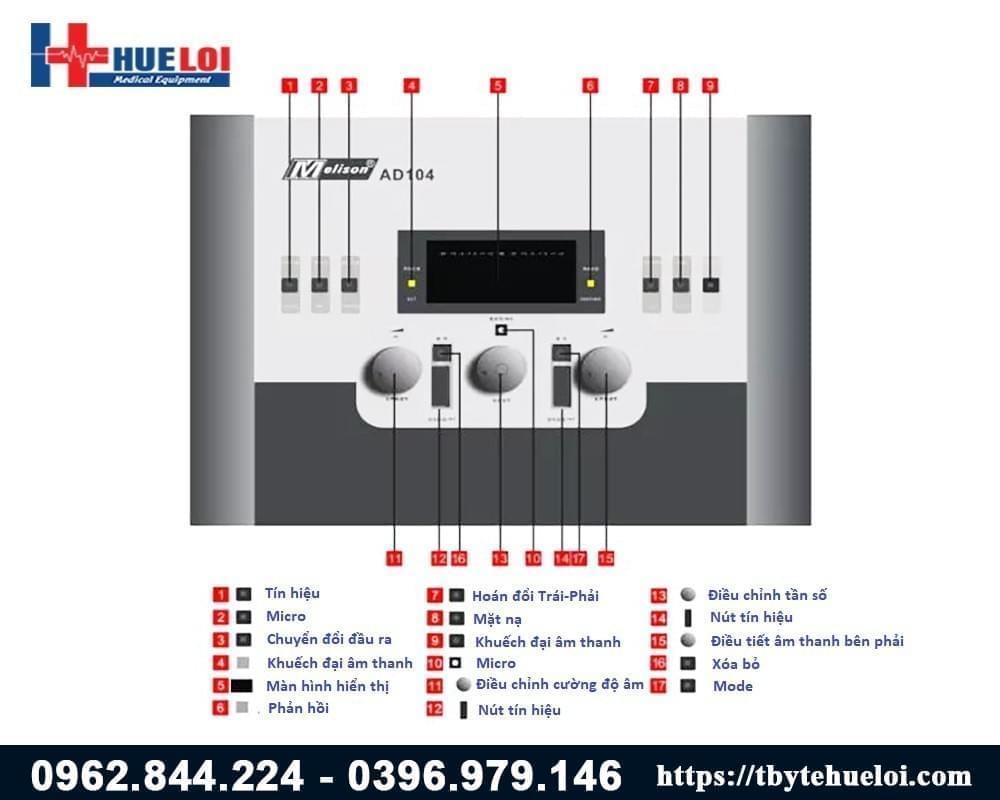 máy test thính lực
